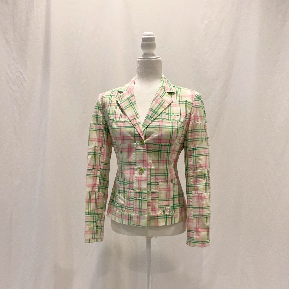 Vintage Lilly Pulitzer Plaided Blazer